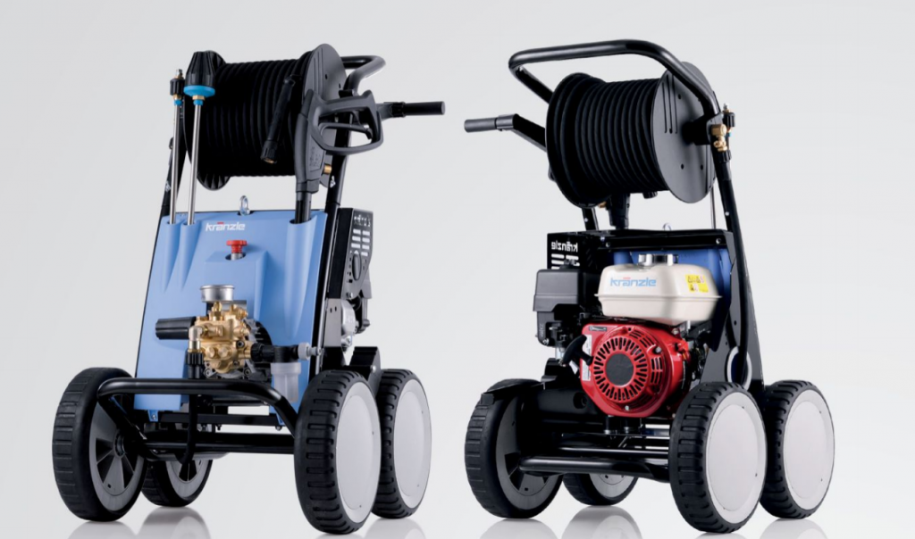 Kränzle B170T Koudwaterreiniger met Honda motor + Vuilfrees