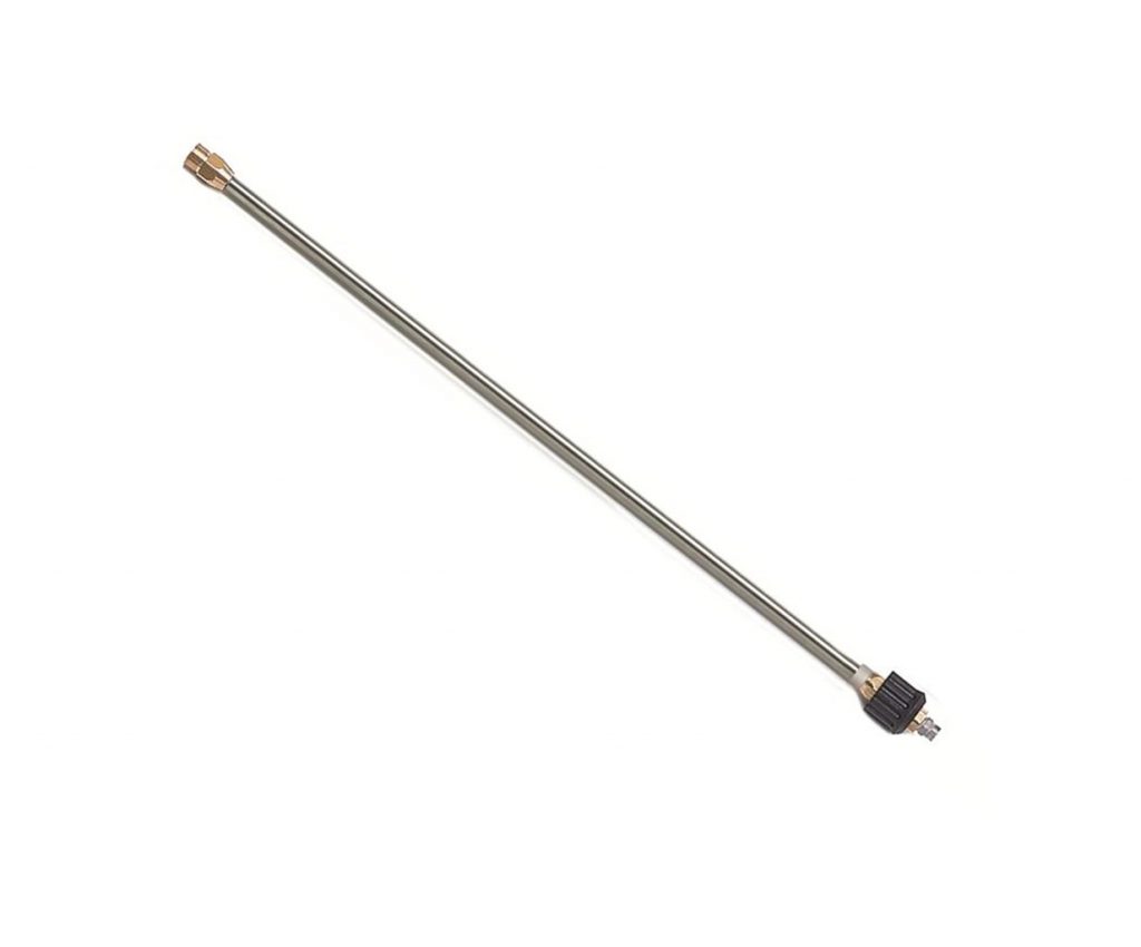 Lans uit roestvrij staal 600 mm met regelbare sproeier D2504