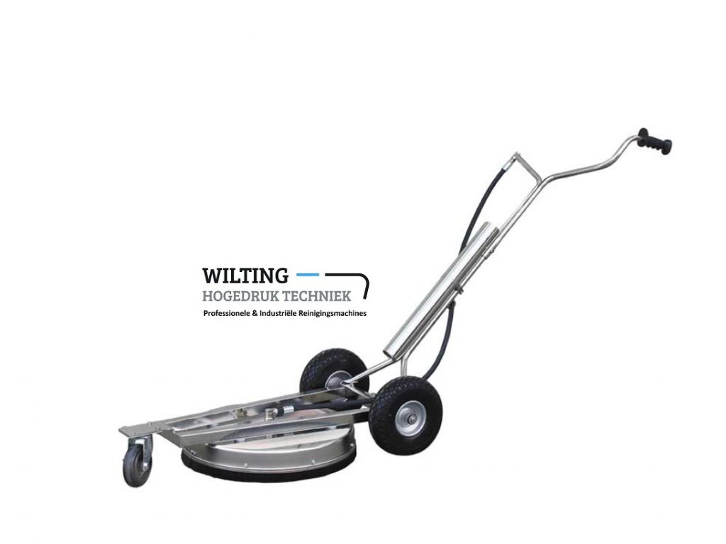 TURBODEVIL agriculture cleaner Big Wheel 275 BAR 1/4F roestvrij staal Ø 520mm