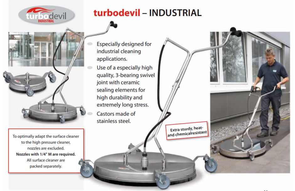 Couscous Het apparaat studie TURBODEVIL Industrial 275 BAR 1/4F roestvrij staal Ø 520mm - 120 °C -  Hogedruktechniek
