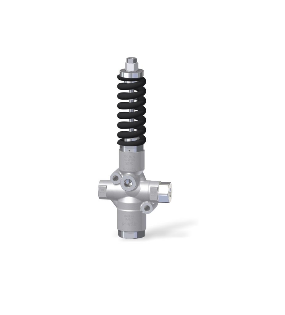 Drukregelaar / ontlastventiel RVS Pulsar Zero –  1000 bar – 9 tot 40 l/m