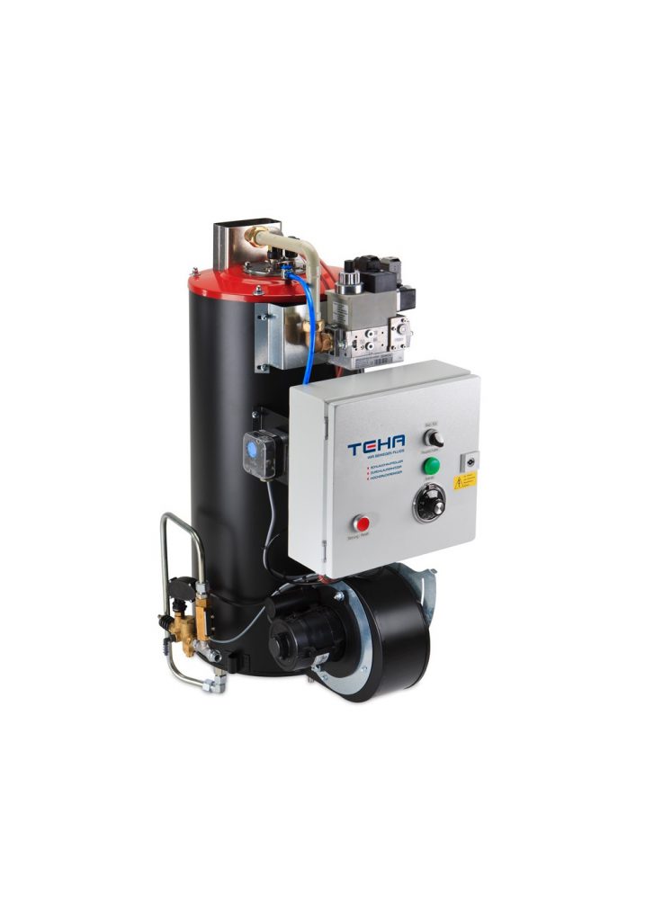 TeHa Boiler BR1000G gas verwarmd – 500Bar – verwarmingsspiraal RVS