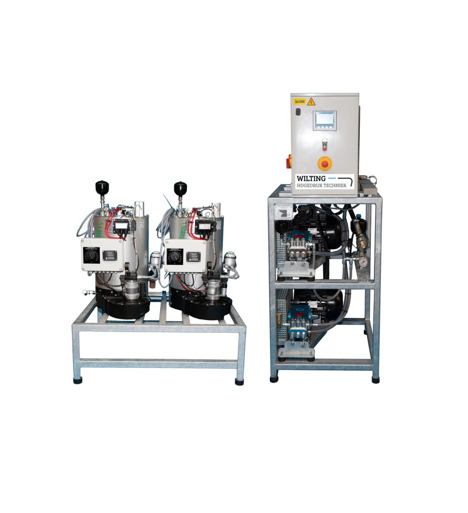 Cat Pumps stationaire hogedrukunit