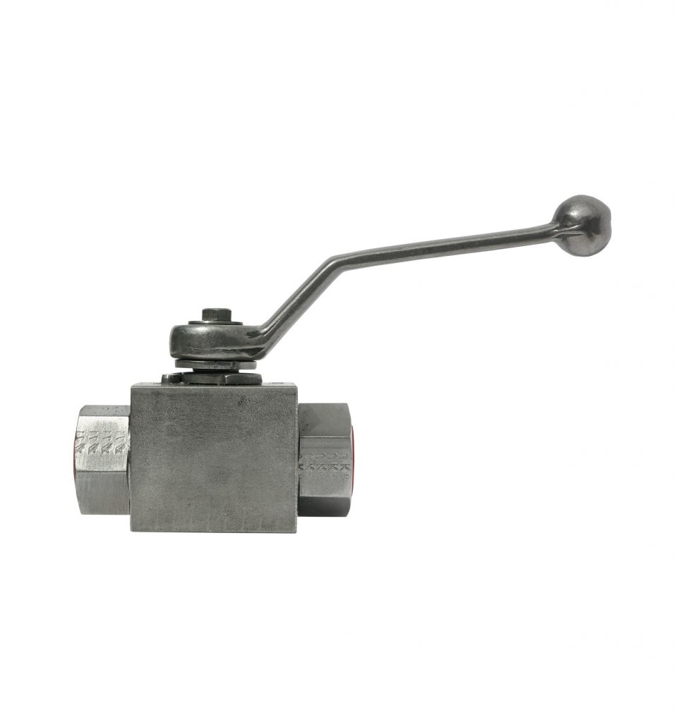 Kogelkraan hogedruk RVS316 – 500BAR – 1/2IG