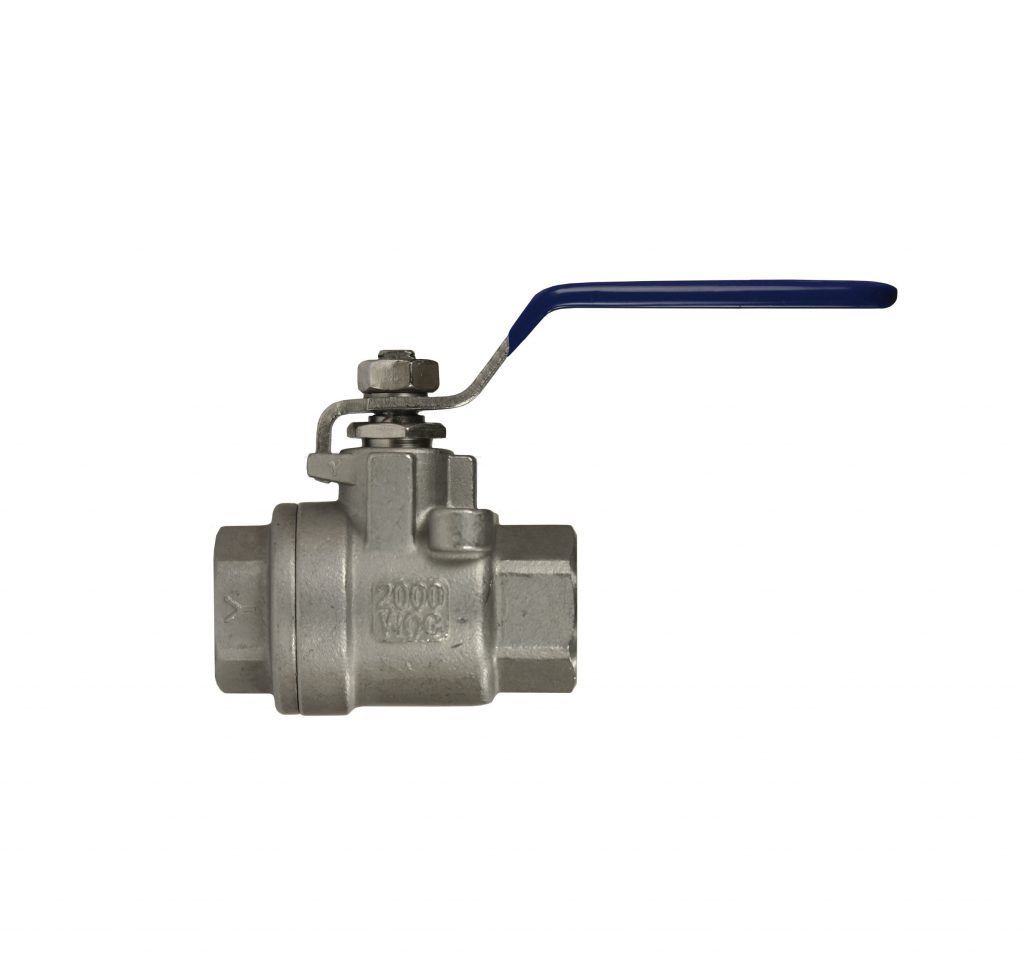 Kogelkraan RVS304 – 140BAR – 3/8IG
