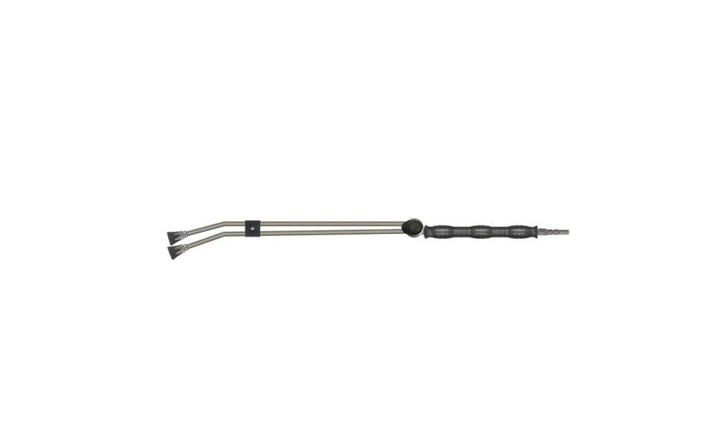 DUBBELE LANS ST-53.2 980 MM insteeknippel KW-Profi ROESTVRIJ STAAL
