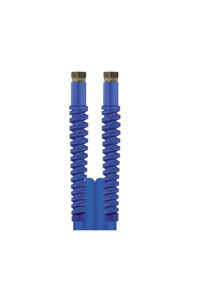 Hogedrukslang Carwash Comfort BLAUW 4 M. DKR 1/4”Inw