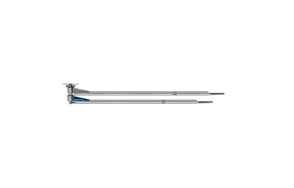Zwaaiarm easywash365+ dubbel – 1600 – 1750 mm met veer