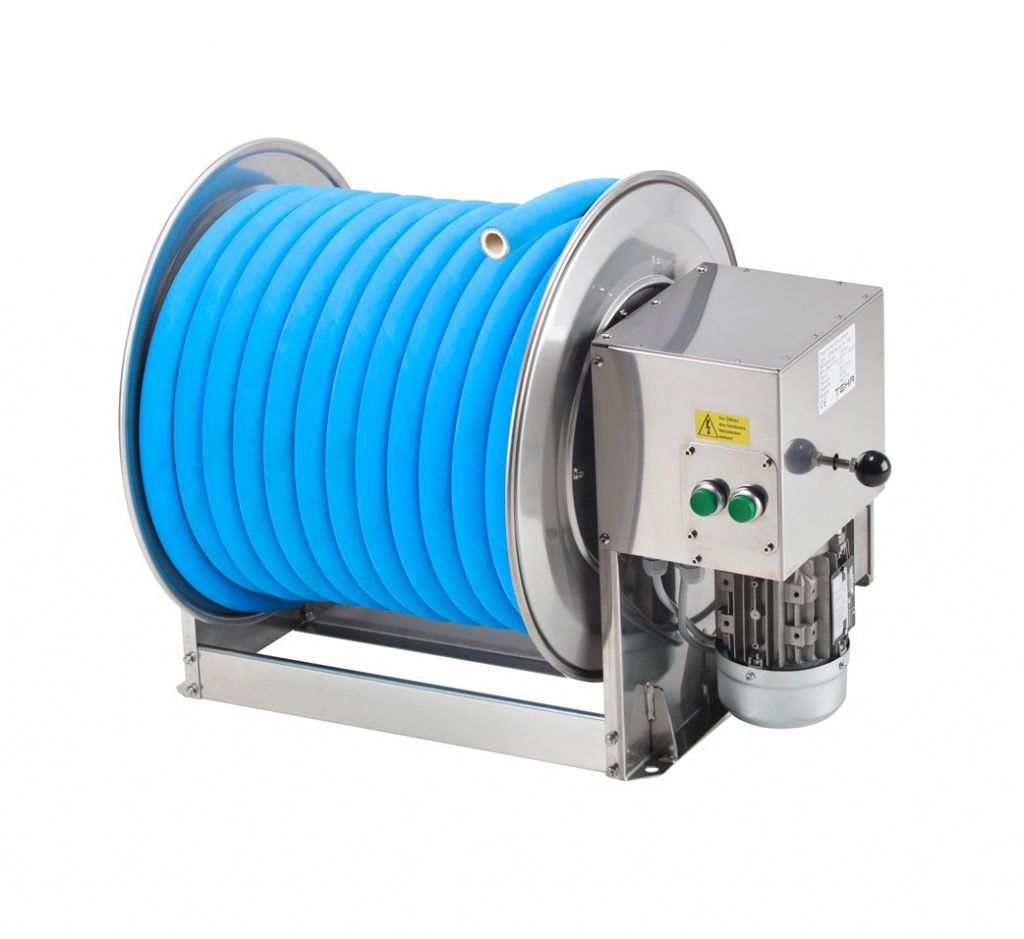 Elektromotor aangedreven slanghaspel type STKi2Mo 40/12 – 230V