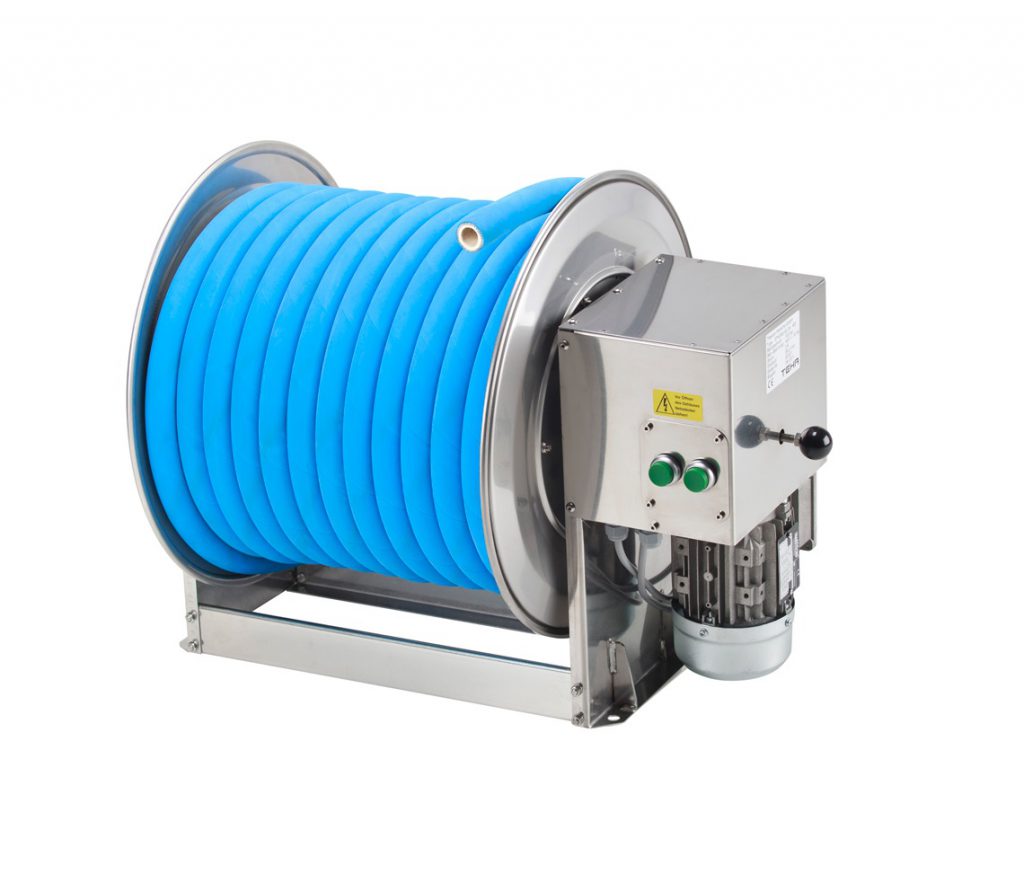 Elektromotor aangedreven slanghaspel type STKi2Mo 50/12 – 230V