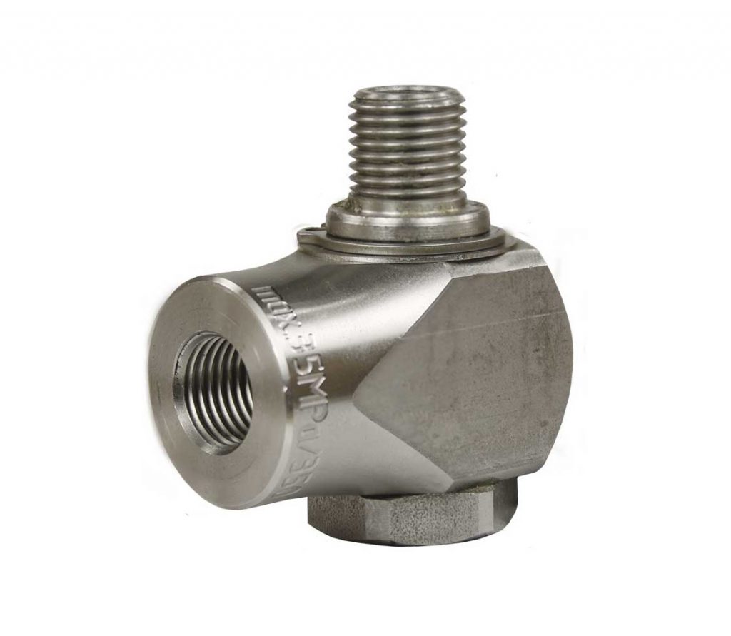 Suttner Swivel ST320 Haaks – 1/4″IG : 1/4″AG 400BAR RVS