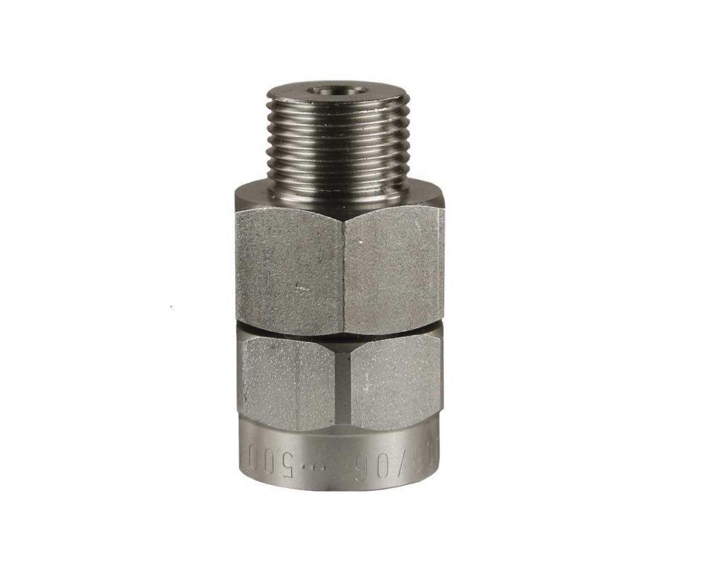 Draaikoppeling ST-350 3/8 “IG: 3/8” AG RVS 500 BAR