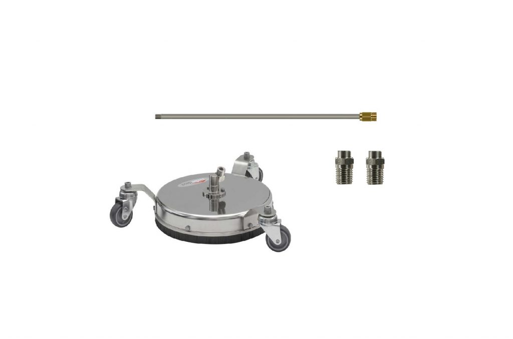 Oppervlaktereiniger TD410 – 275 BAR roestvrij staal Ø 410mm – SET M22AG