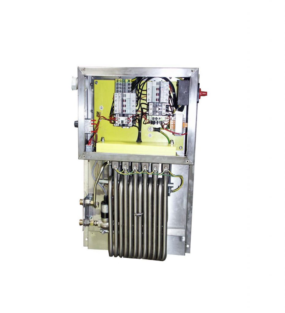 Elektrische doorstroomverwarmer 48kW – wandmodule hogedruk
