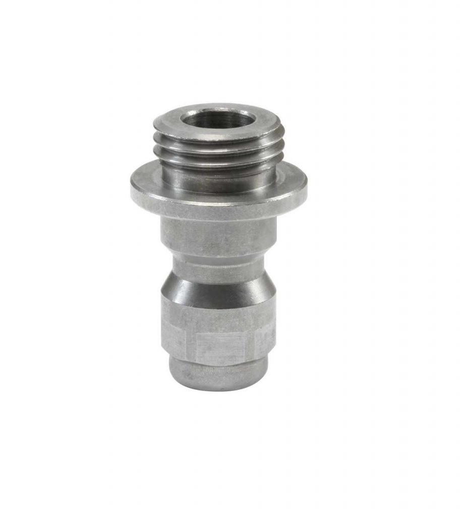 Nippel ST-245 350BAR 1/4 AG RVS – 27.5mm