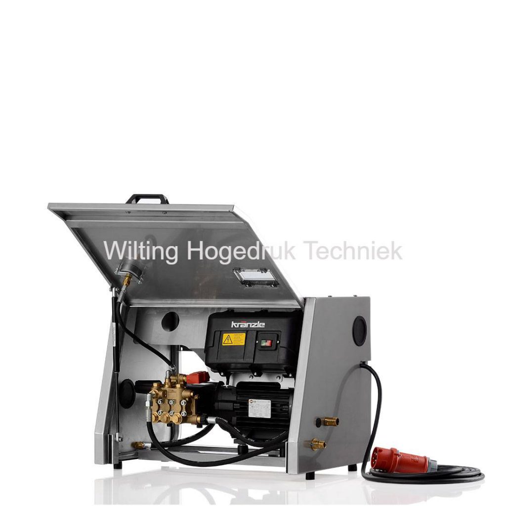 Kränzle  WSC1600RP TS – 26,7l/m 150BAR – krukas plunjerpomp & RVS kap