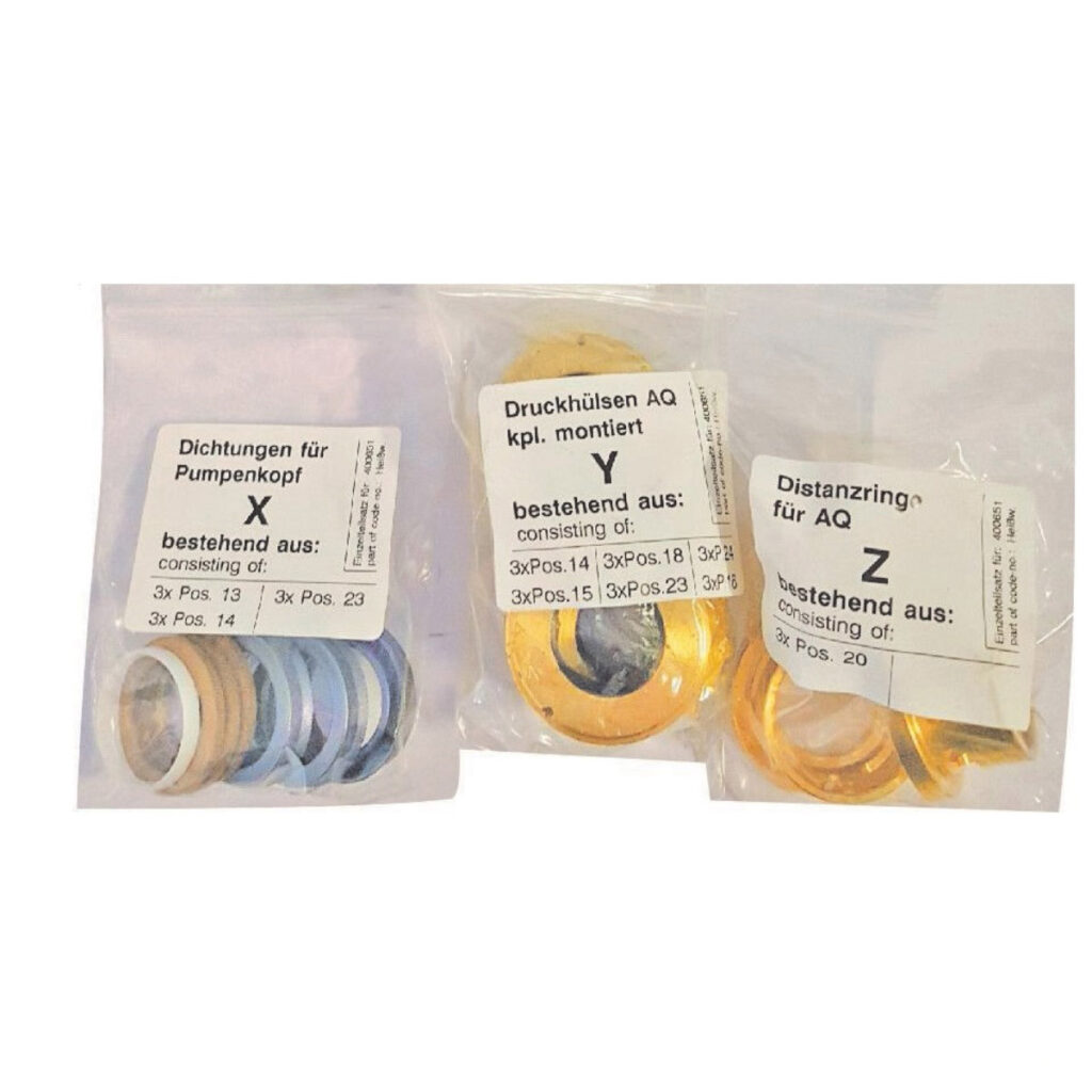 Kränzle 400651 afdichtingset AQ 20 mm met messing onderdelen