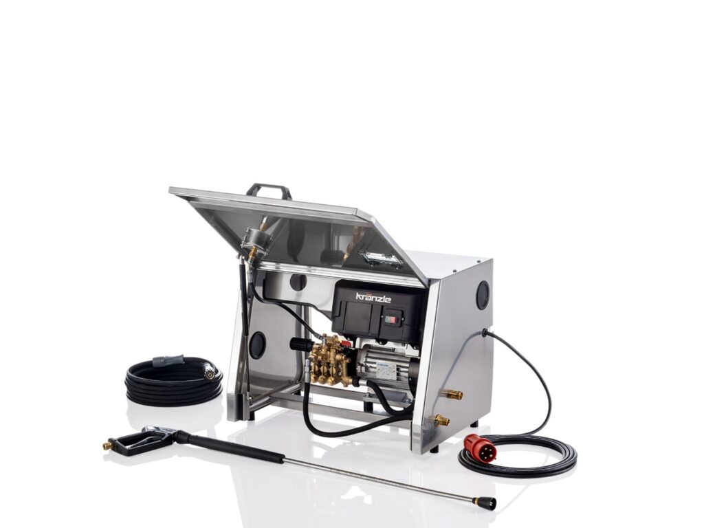 Kränzle  WSC900RP TS – 15l/m 180BAR – RVS KAST krukas plunjerpomp